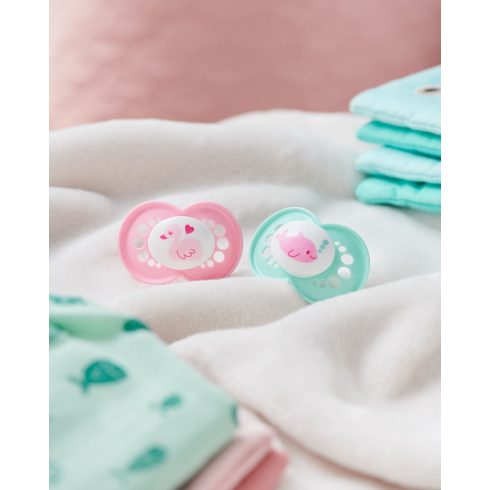 MAM Original szilikon nyugtató cumi 16+ hó - Fehér Csíkos