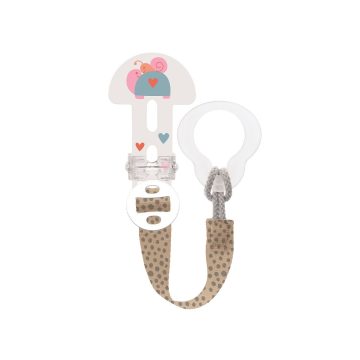   MAM Clip it!&Cover Cumitartó csipesz+szivókavédő - Bézs / Teknős-Csiga