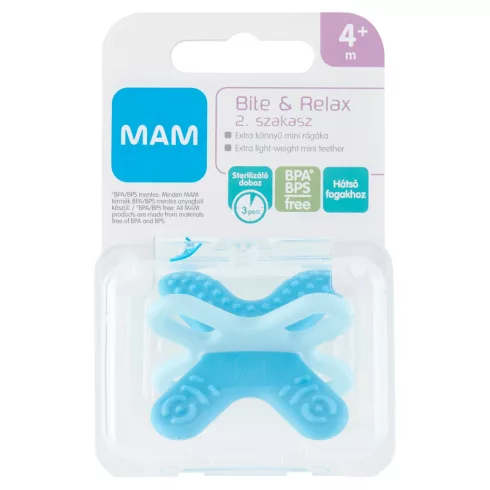 MAM Bite & Relax 2. mini rágóka 4m+