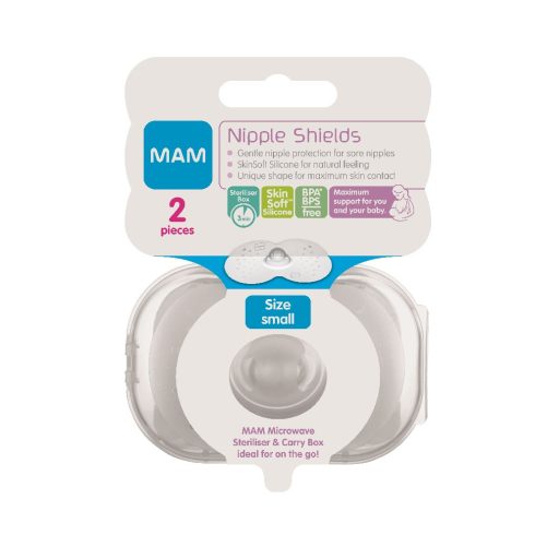 MAM Mellbimbóvédő Szilikon "S" méret - 17 mm