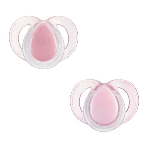 Tommee Tippee Night Time Éjszakai Cumi 6–18 hó (2 db) - Lila/Pink