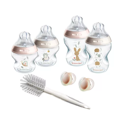 Tommee Tippee Closer to Nature cumisüveg kezdőszett - Lány