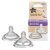 Tommee Tippee Natural Start Változtatható átfolyású etetőcumi 0 hó+ (2 db)
