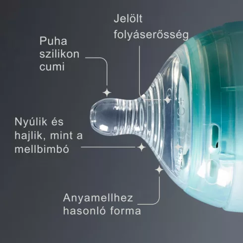 Tommee Tippee Advanced Anti-colic Gyors átfolyású etetőcumi 6 hó+ (2 db)