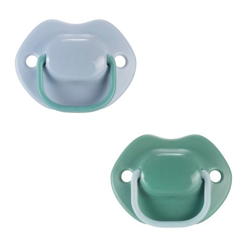 Tommee Tippee Moda játszó- és nyugatócumi 6-18 hó 2 db - Kék/Zöld