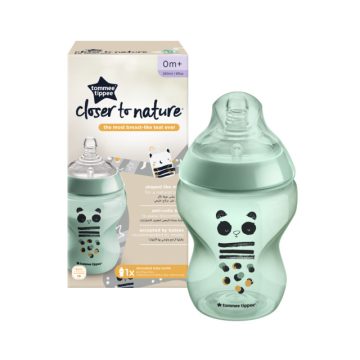 Tommee Tippee Closer to Nature cumisüveg 260ml - Zöld