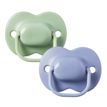 Tommee Tippee Cherry Latex cumi 18-36 hó 2 db - Zöld/Kék