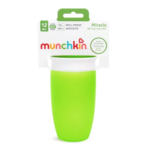 Munchkin Miracle 360° itatópohár 296 ml 12hó+ - Zöld