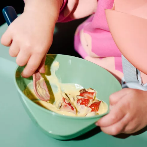 Tommee Tippee Easi-Scoop etetőtálka – 4 db, pasztell