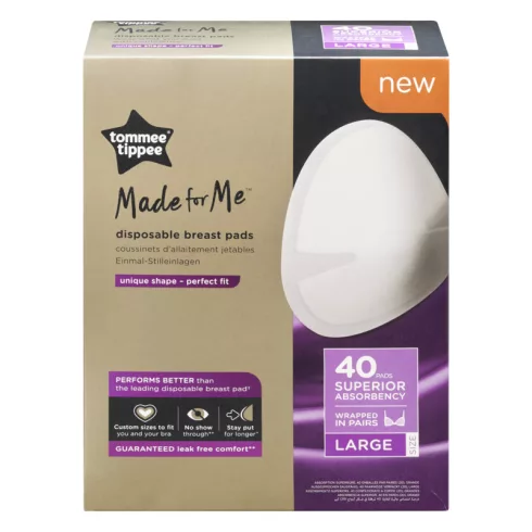 Tommee Tippee Made for Me Eldobható Melltartóbetét 40db – L méret 