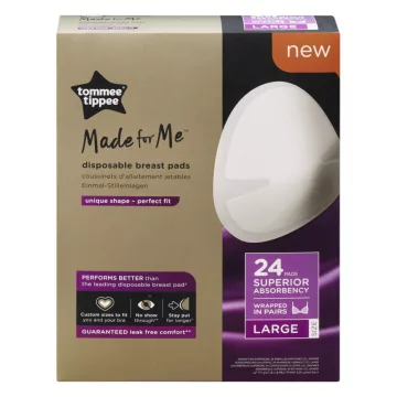   Tommee Tippee Made for Me Eldobható Melltartóbetét 24db – L méret 