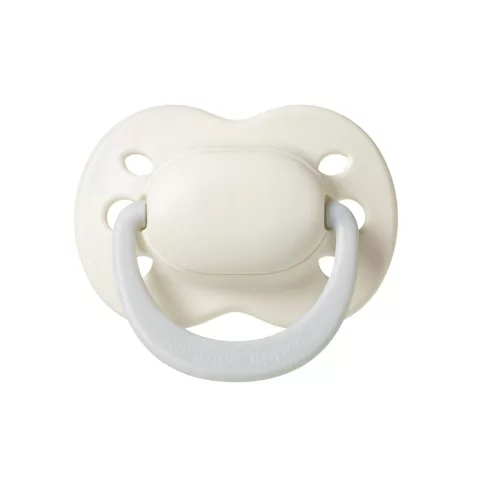 Tommee Tippee Newborn Újszülött szilikon cumi 0-2 hó 2 db - Szürke/Krém