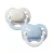 Tommee Tippee Newborn Újszülött szilikon cumi 0-2 hó 2 db - Kék/Krém