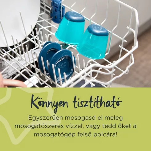 Tommee Tippee Ételtároló edényke tetővel – 2 db - Pasztell