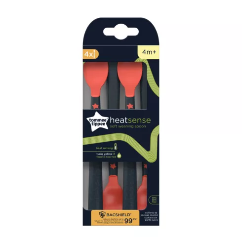 Tommee Tippee Heat Sense hőérzékelős etetőkanál – 4 db