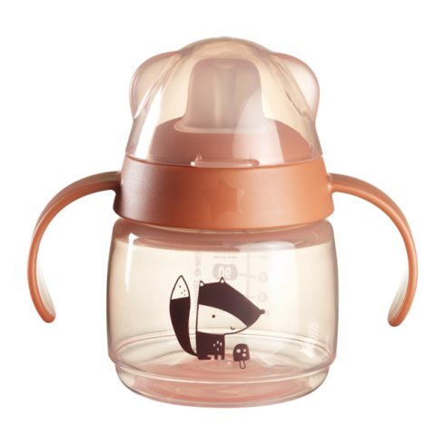 Tommee Tippee Transition Cup tanulópohár – 150 ml - Terrakotta/Mókus