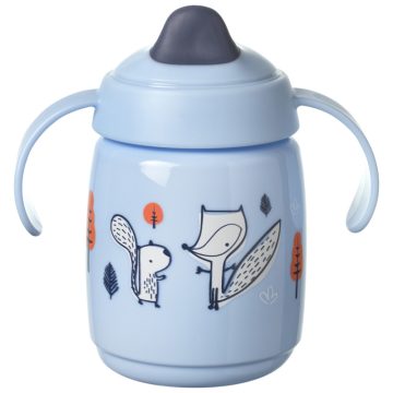   Tommee Tippee Superstar Training Sippee csőrös itatópohár – 300 ml - Kék Róka