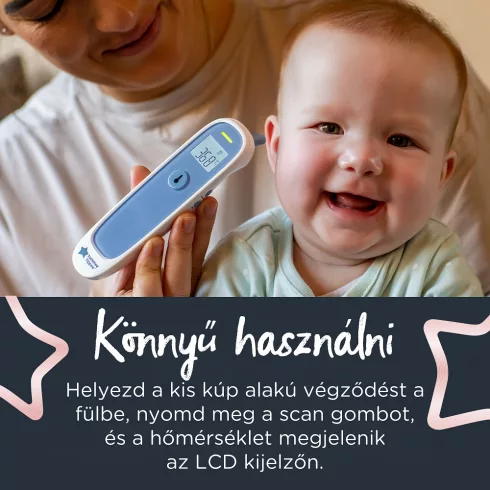 Tommee Tippee In Ear infravörös digitális fülhőmérő