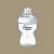 Tommee Tippee Closer to Nature cumisüveg duo 260ml - Terrakotta/Kék