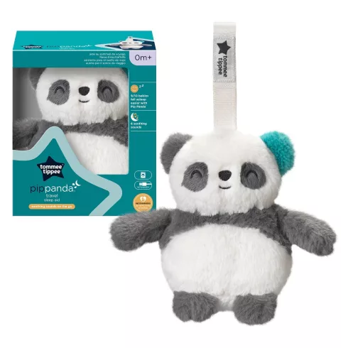 Tommee Tippee Travel Sleep Aid mini alvássegítő plüss – Pip Panda