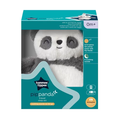 Tommee Tippee Travel Sleep Aid mini alvássegítő plüss – Pip Panda