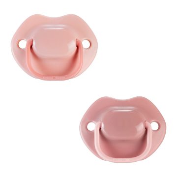   Tommee Tippee Moda játszó- és nyugatócumi 6-18 hó 2 db - Mályva/Púder rózsaszín