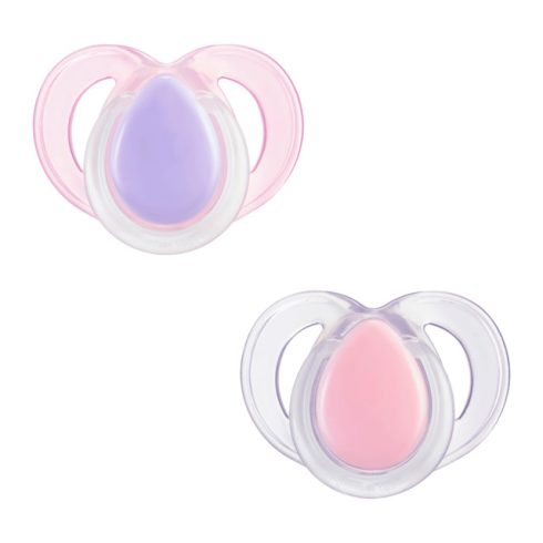 Tommee Tippee Night Time Éjszakai cumi 18-36 hó 2 db - Lila/Rózsaszín
