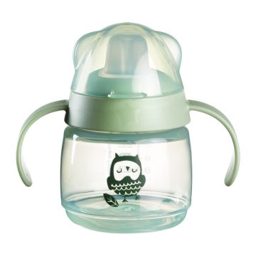   Tommee Tippee Transition Cup tanulópohár – 150 ml - Zöld/Bagoly