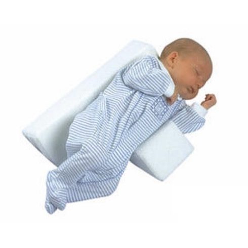 Babastar Waffle Anyagú Elfordulásgátló baba párna (bölcsőpárna) - Ecrü