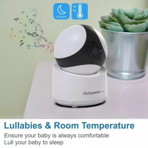 Babysense V65 kamerás babaőrző