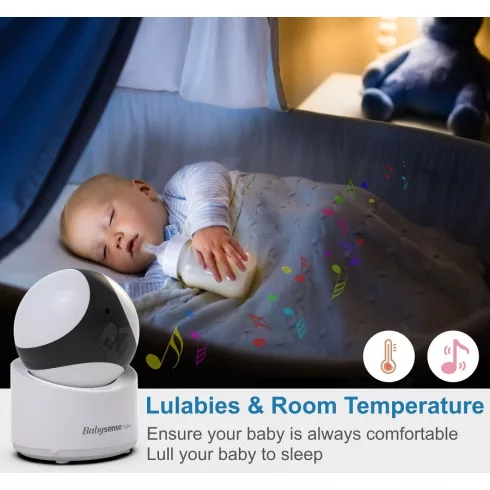Babysense V65 kamerás babaőrző