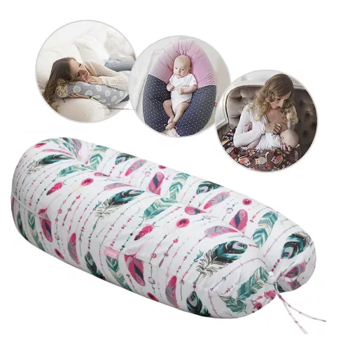 Scamp Univerzális párna - Feather Pink Green