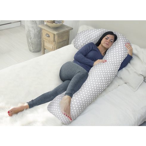 Scamp F párna 80x150cm - Grey Dots