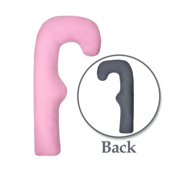 Scamp F párna 80x150cm - Rózsaszín/Grafit