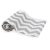 Scamp Tetra textil pelenka 70x70 cm mintás - Szürke Chevron 1db