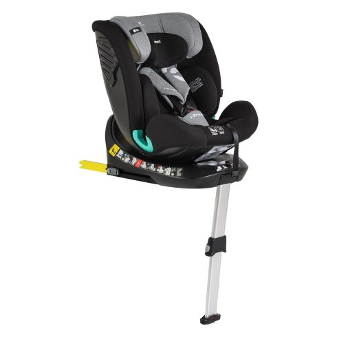 Cangaroo I-Protect 360° Isofix autósülés – 40-150 cm - Steel/Szürke