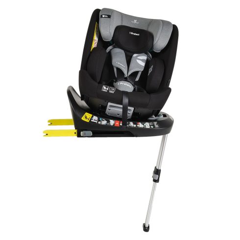 Cangaroo I-Protect 360° Isofix autósülés – 40-150 cm - Steel/Szürke