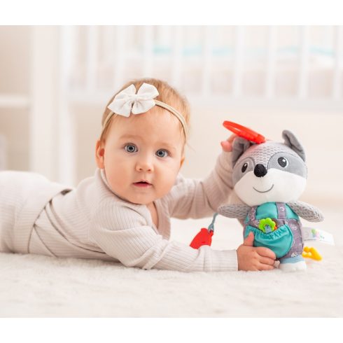 Bali Bazoo Csíptethető babajáték - Félix a szürke Róka