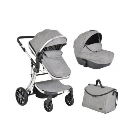 Cangroo Polly 3in1 Babakocsi Szett - Szürke