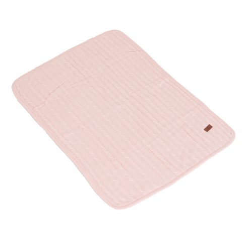 Moni Sherpy 2 oldalas Kötött Takaró – 75x100 cm - Pink