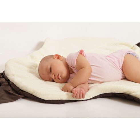 Moni Fluffy Deluxe Bundazsák 100cm - Brown