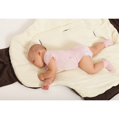 Moni Fluffy Deluxe Bundazsák 100cm - Brown