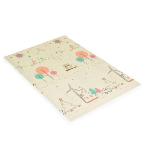 Moni XPE Összehajtható Játszószőnyeg – 120×180 cm - Park / Maci