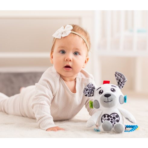 Bali Bazoo Rögzíthető Kontrasztos Zenélő Kutyus