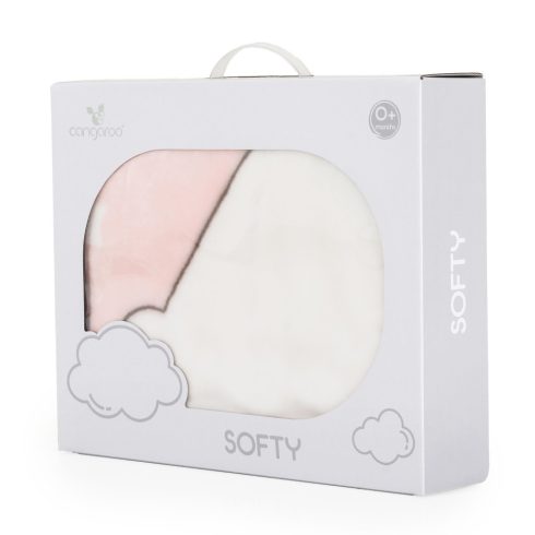 Cangaroo Softy Takaró 80x110cm - Jegesmaci Pink 