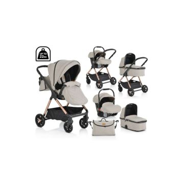 Cangaroo Empire 3in1 Multifunkciós Babakocsi - Bézs