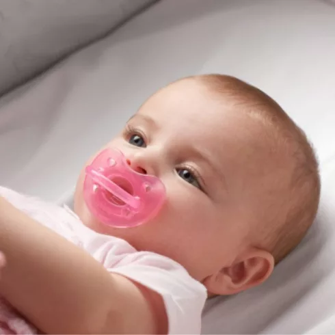 Chicco Physio Soft szilikon cumi 16-36 hó - Pink