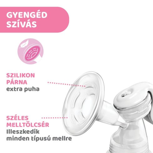 Chicco Natural Feeling kézi mellszívó