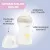 Chicco NaturalFeeling 330 ml cumisüveg - Neutral Felhő