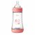 Chicco Perfect5 240 ml biofunkcionális cumisüveg - Rózsaszín xoxo